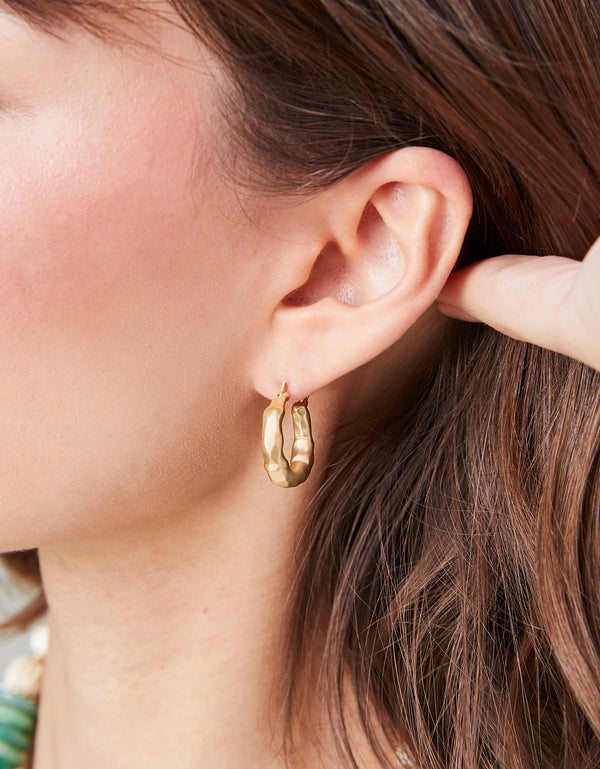 EVERYDAY GOLD HOOP EARRINGS