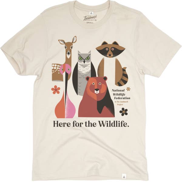 HERE FOR THE WILDLIFE GRAPHIC TEE