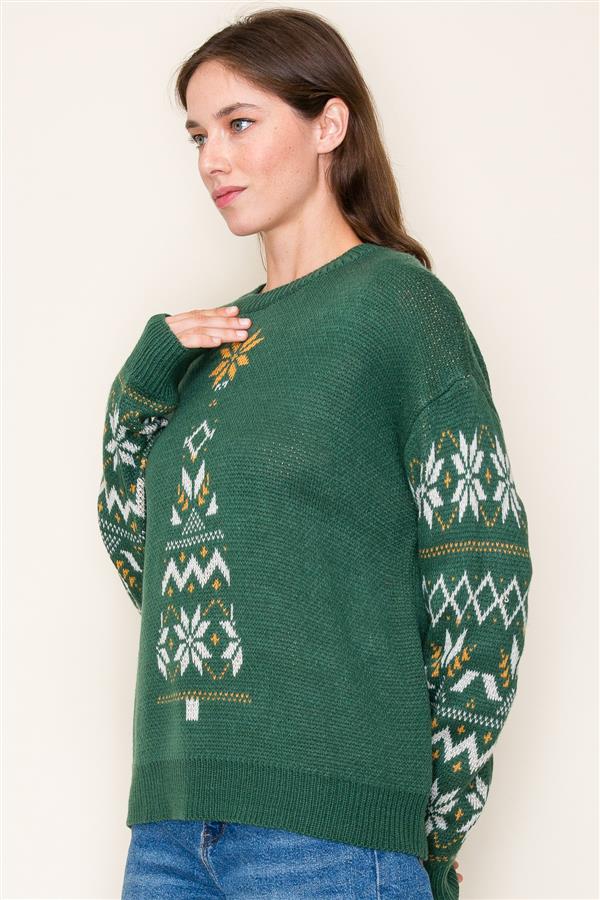 OH CHRISTMAS TREE SWEATER