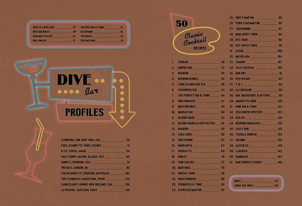 DIVE BAR BOOK BY DAN JONES