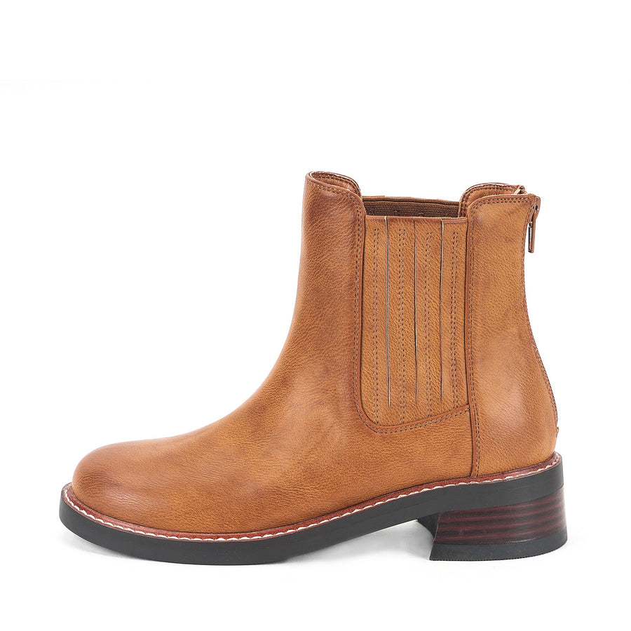 TAN CLYDE CHELSEA  BOOT