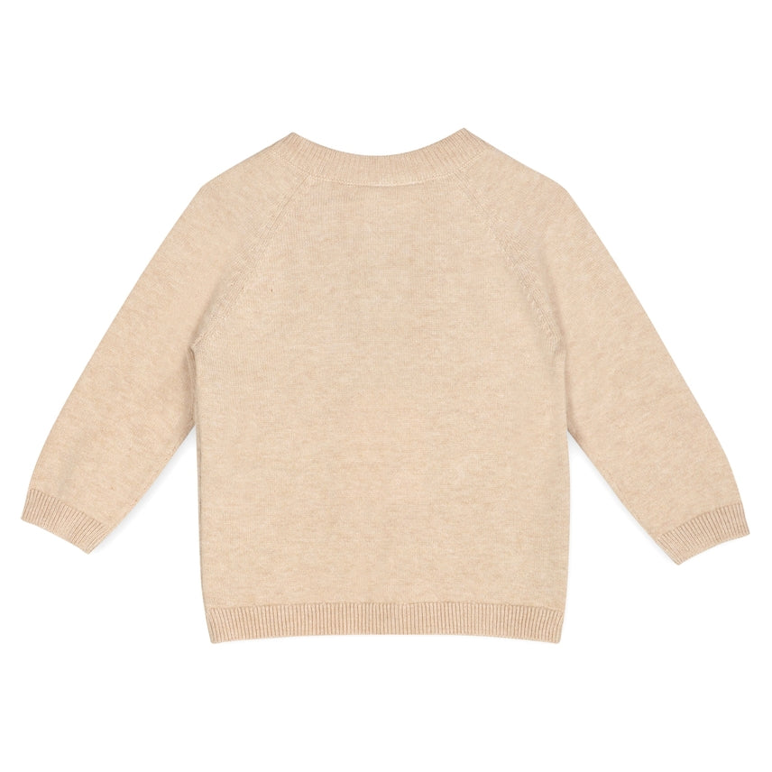 DOXIE DOG JACQUARD KNIT RAGLAN PULLOVER
