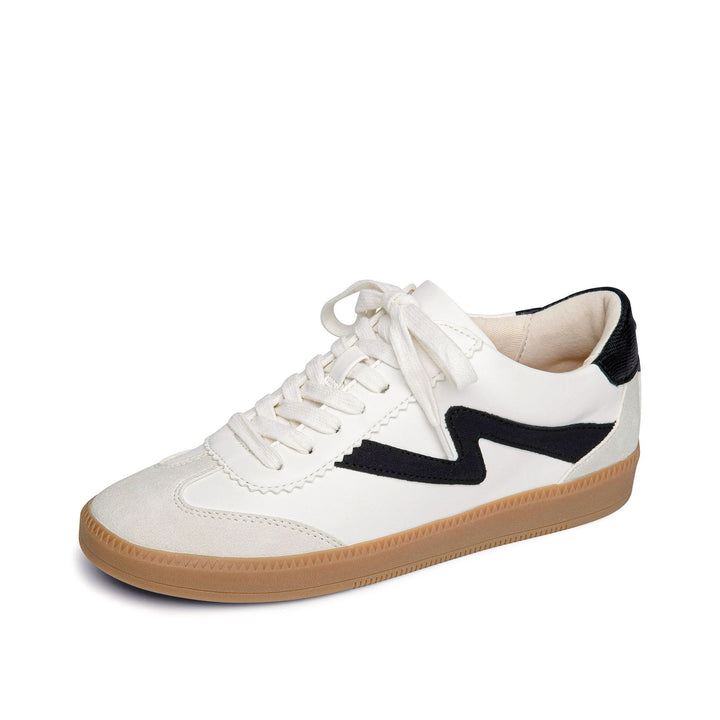 BLACK ZELDIE LACE-UP SNEAKERS