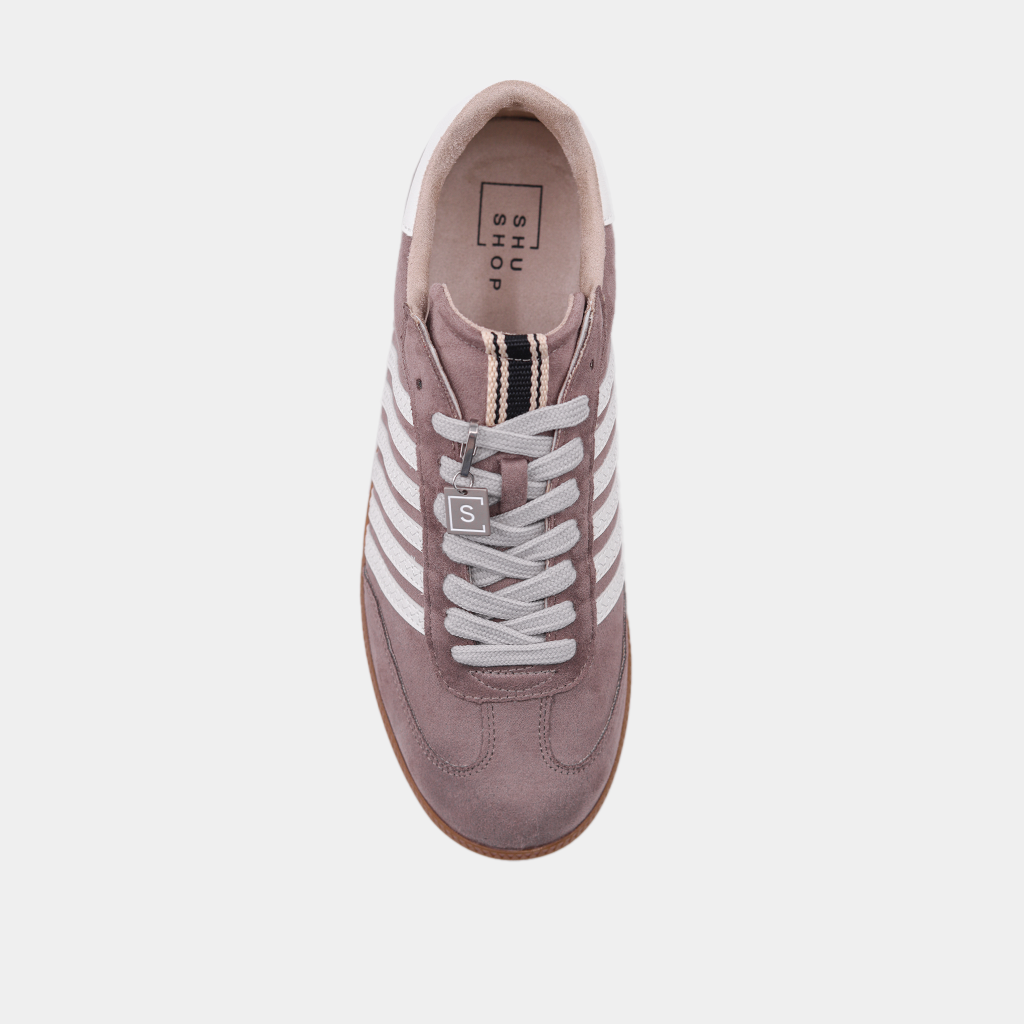 TAUPE SUEDE STEVIE SNEAKER