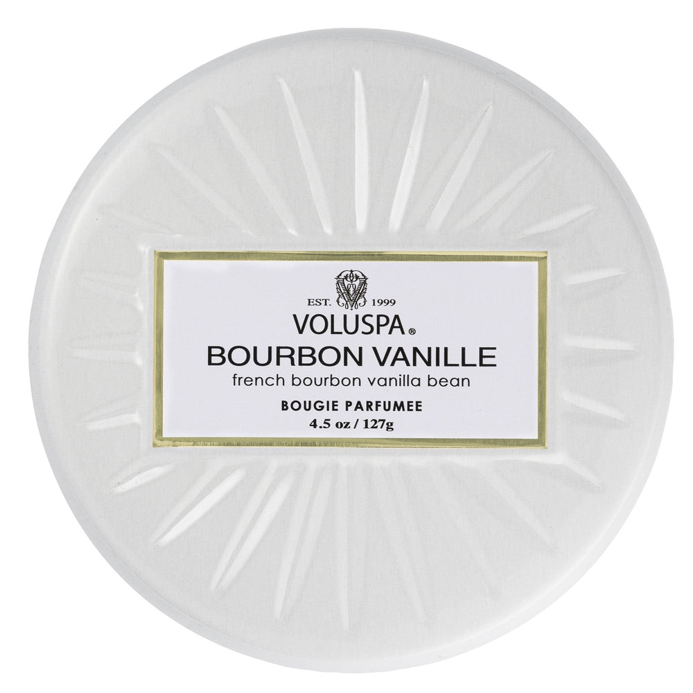 BOURBON VANILLE MINI TIN CANDLE
