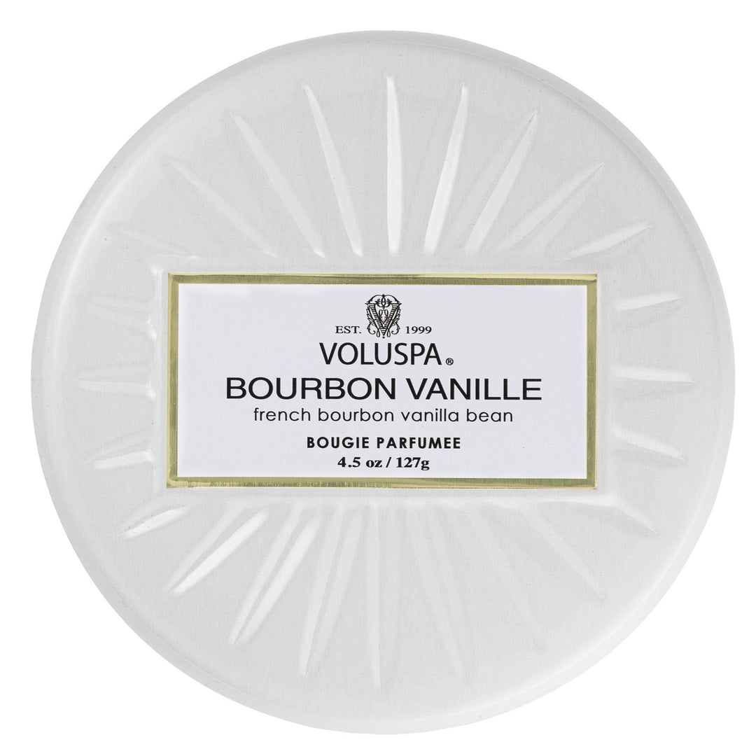 BOURBON VANILLE MINI TIN CANDLE