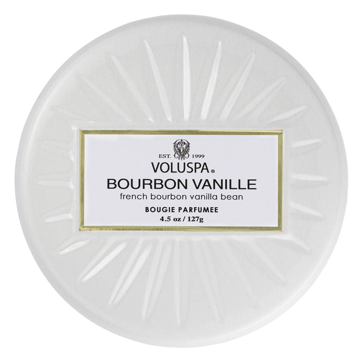 BOURBON VANILLE MINI TIN CANDLE