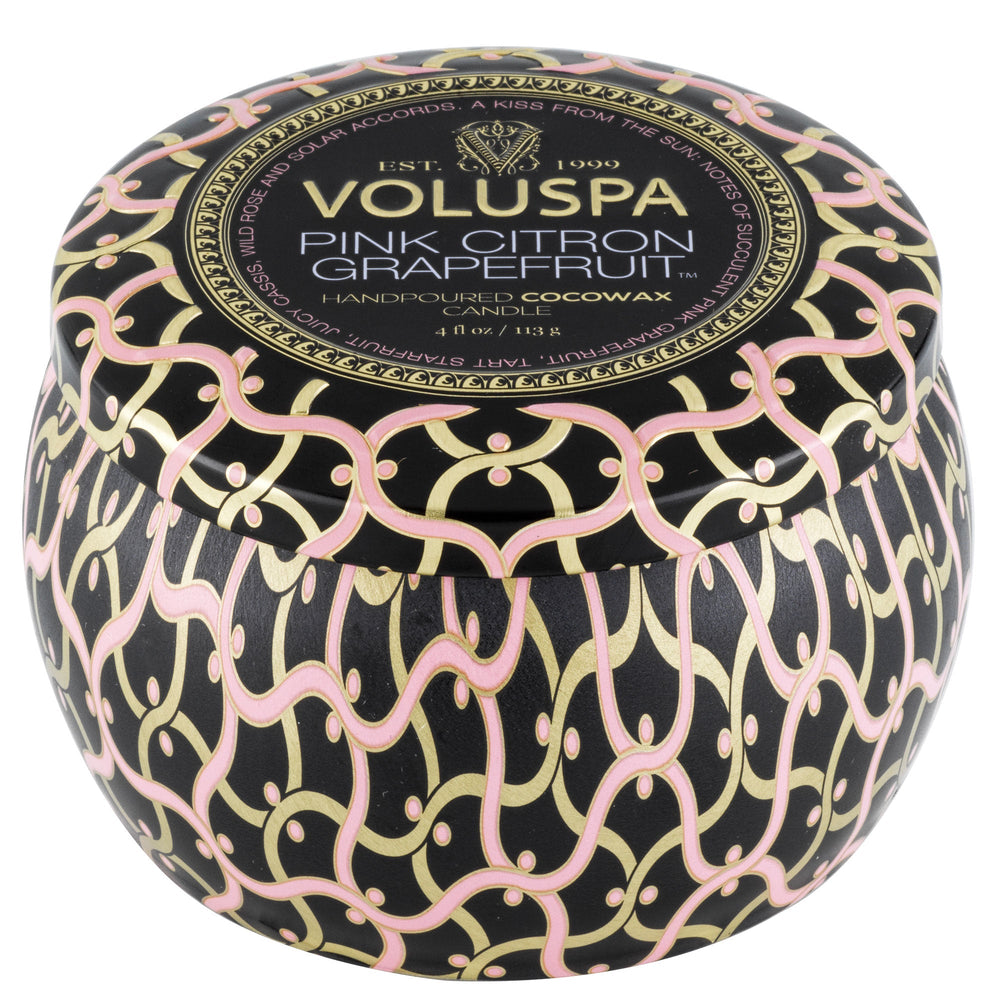 PINK CITRON MINI TIN CANDLE