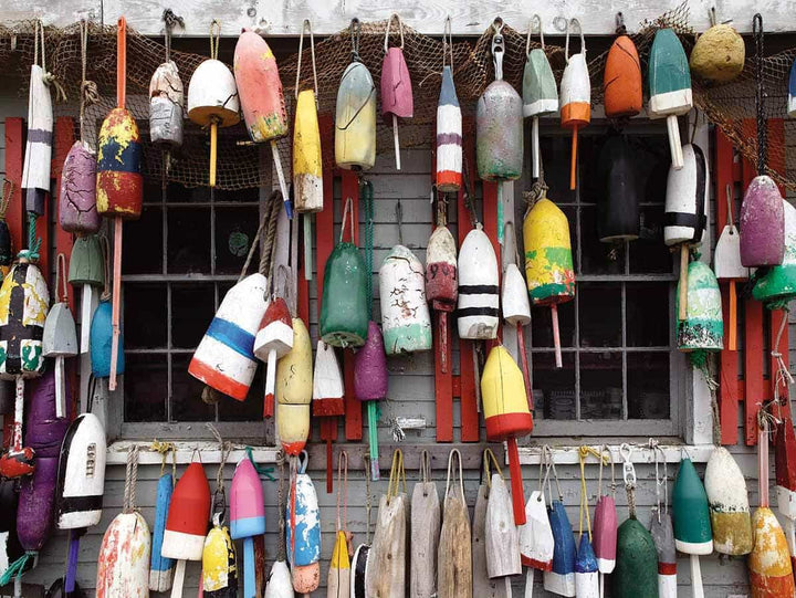 LOBSTER BUOYS 500 PIECE PUZZLE