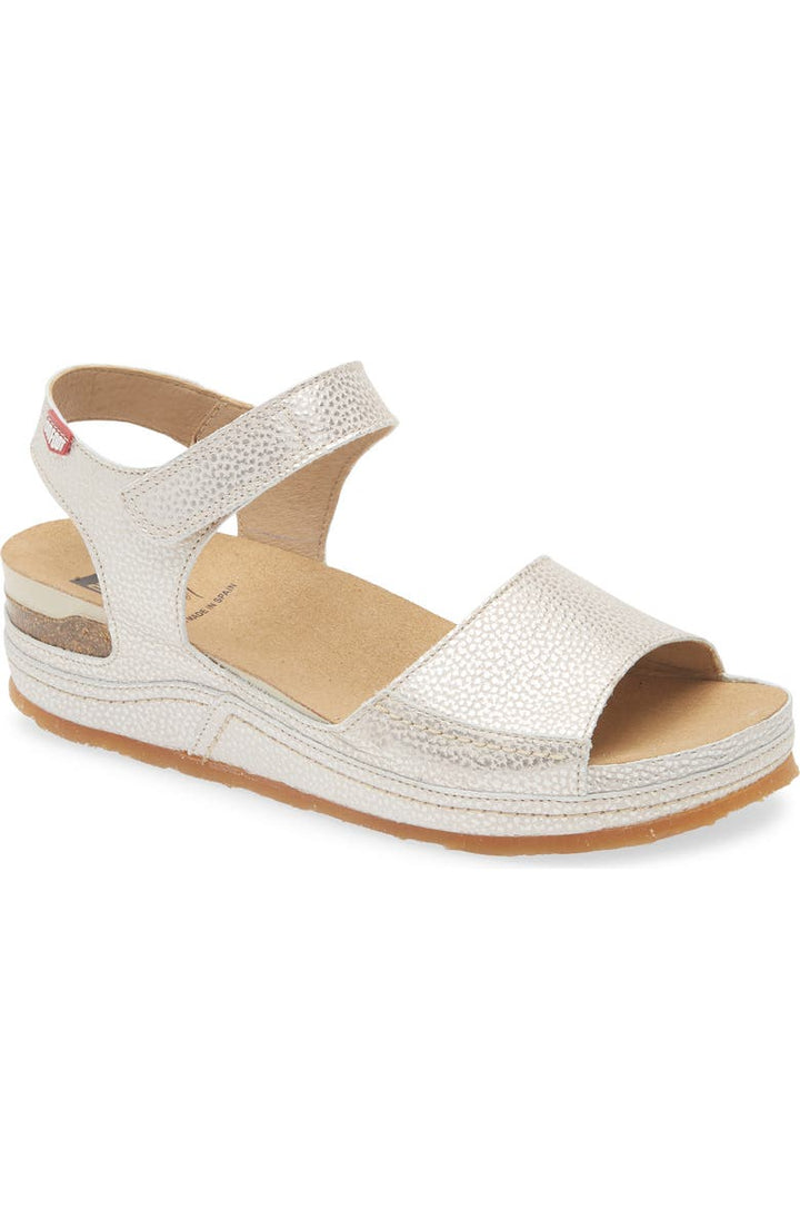 MADISON STARLIGHT GOLD  PLATFORM SANDAL BY ONFOOT