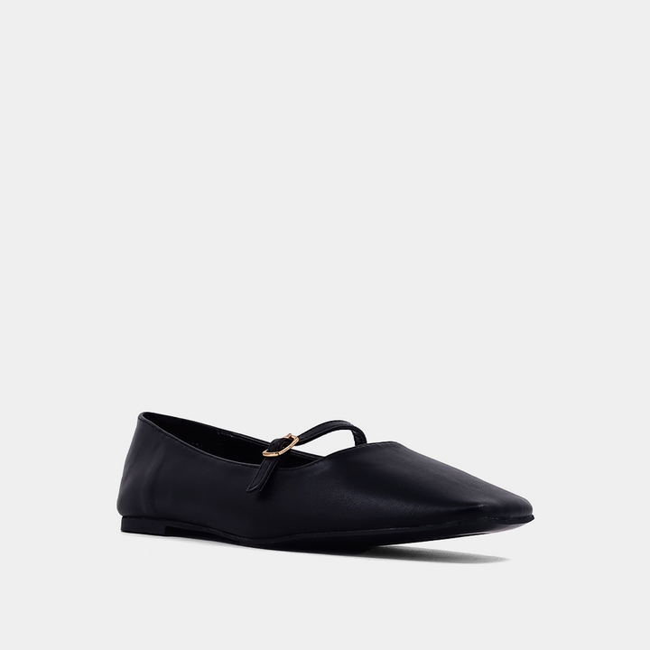 BLACK ADELE FLATS