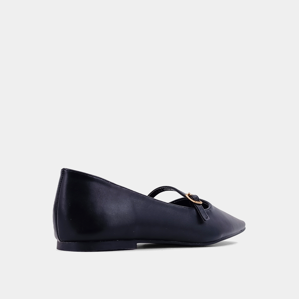 BLACK ADELE FLATS