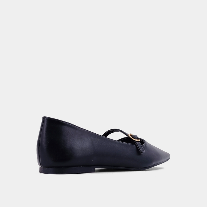BLACK ADELE FLATS