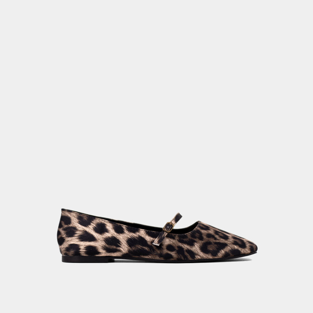 LEOPARD ADELE FLATS