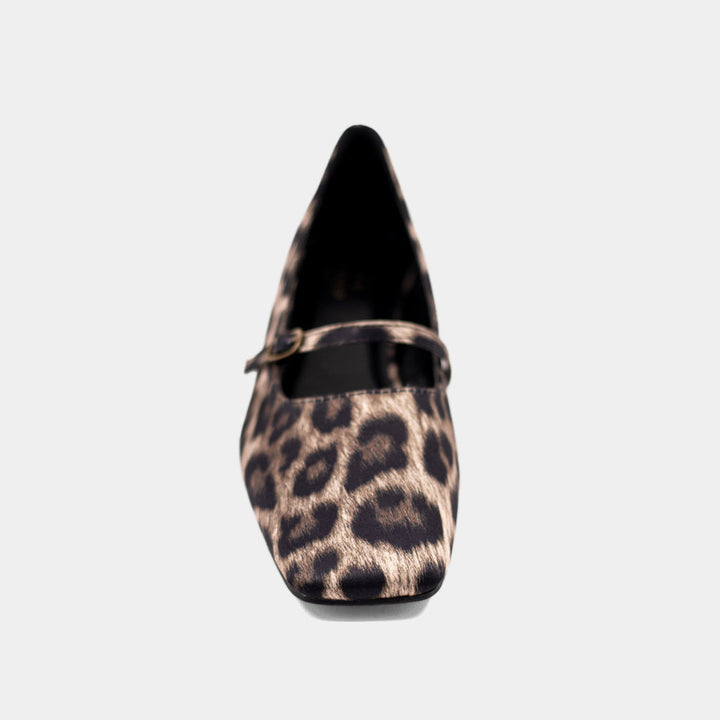 LEOPARD ADELE FLATS