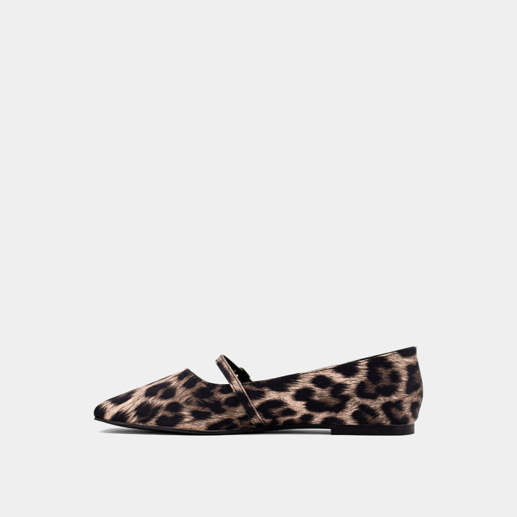 LEOPARD ADELE FLATS