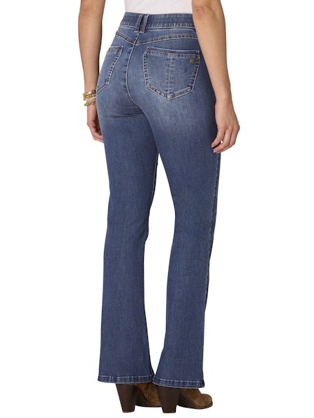 BLUE VINTAGE AB SOLUTION ITTY BITTY BOOT JEANS