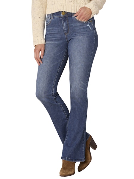 BLUE VINTAGE AB SOLUTION ITTY BITTY BOOT JEANS