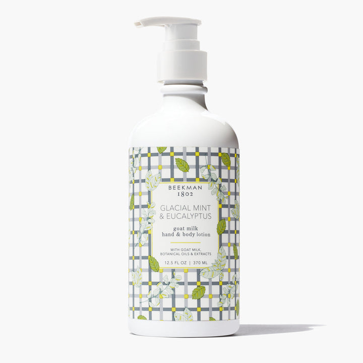 GLACIAL MINT & EUCALYPTUS 12.5 oz HAND & BODY LOTION