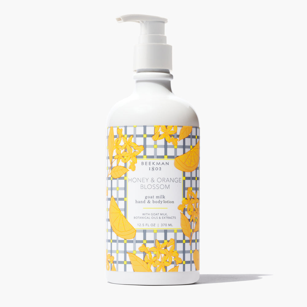 HONEY & ORANGE BLOSSOM 12.5oz HAND & BODY LOTION