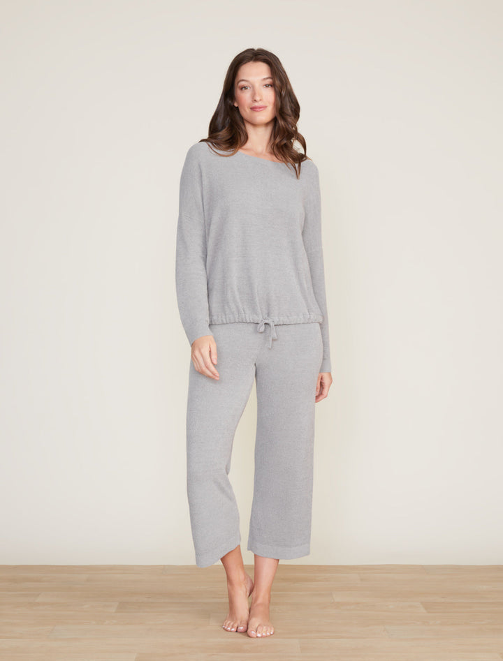 DOVE GRAY COZYCHIC ULTRA LITE SLOUCHY PULLOVER