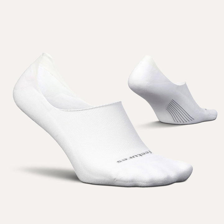 ELITE WHITE LIGHT CUSHION INVISIBLE SOCKS
