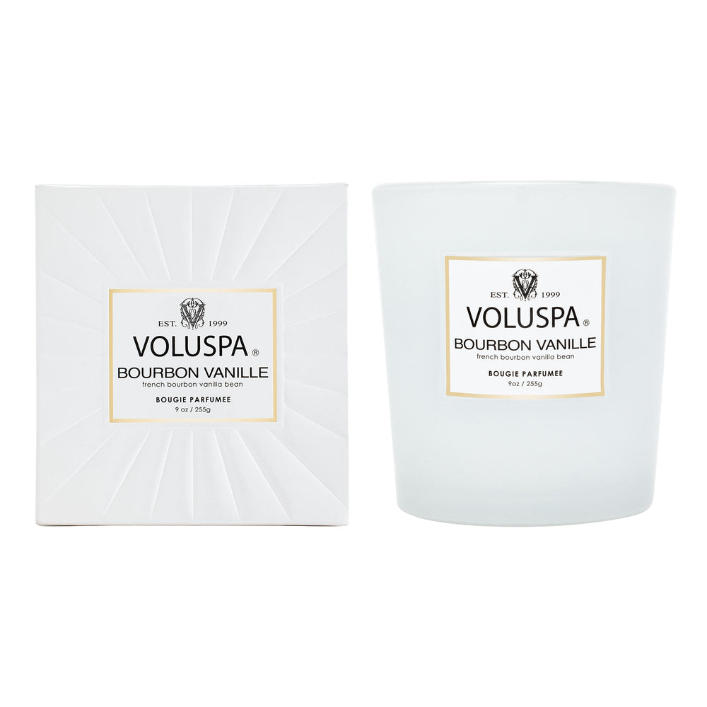 BOURBON  VANILLE 9oz BOXED CLASSIC CANDLE