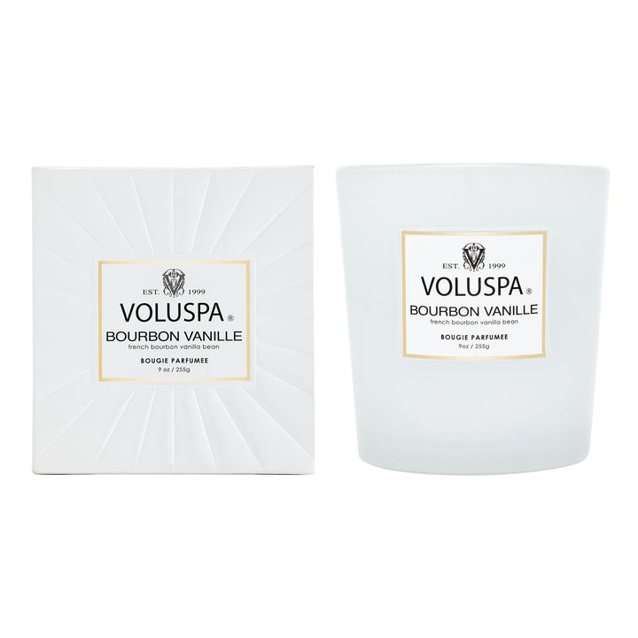 BOURBON  VANILLE 9oz BOXED CLASSIC CANDLE