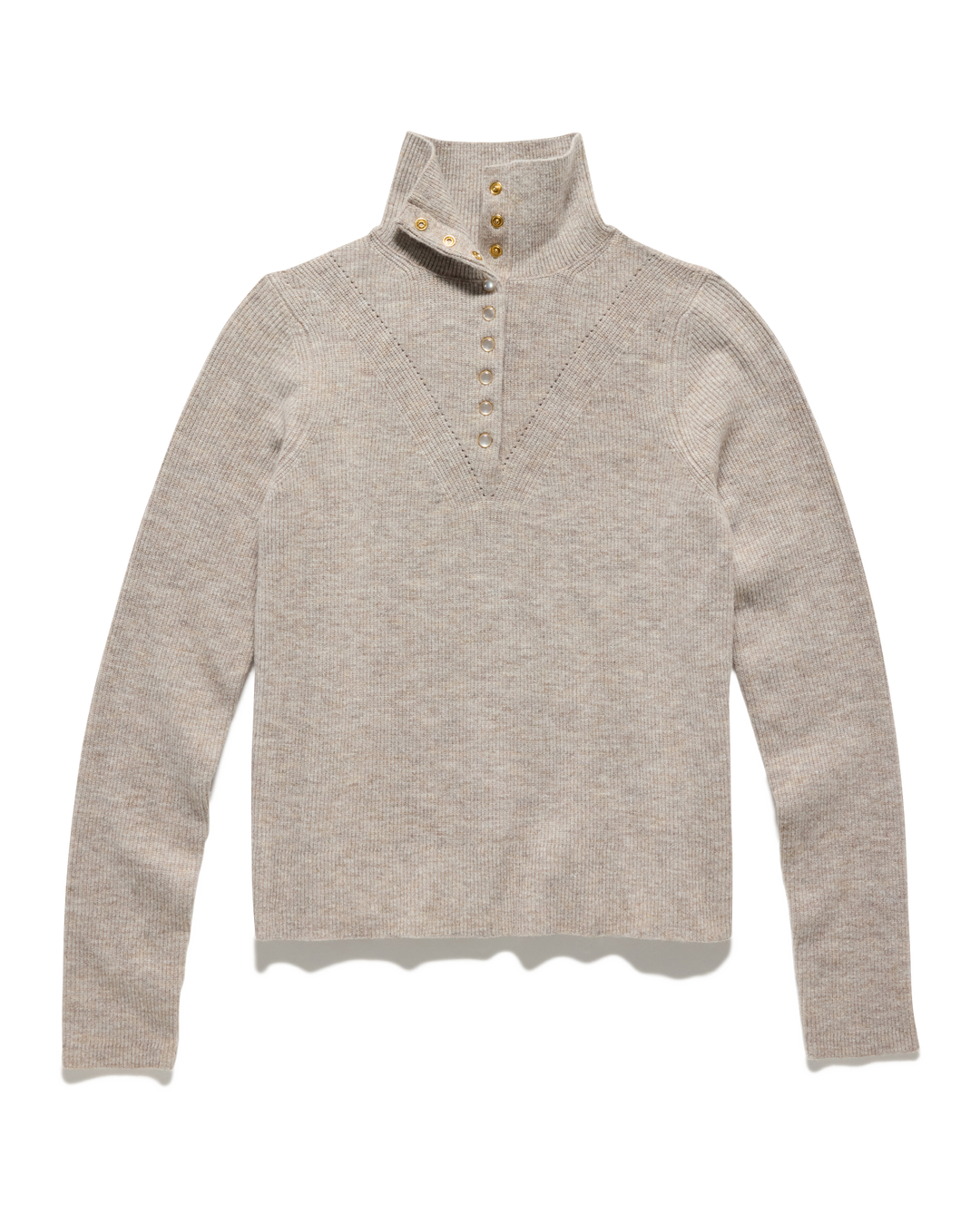 CASTLEBERRY TAUPE HEATHER SWEATER