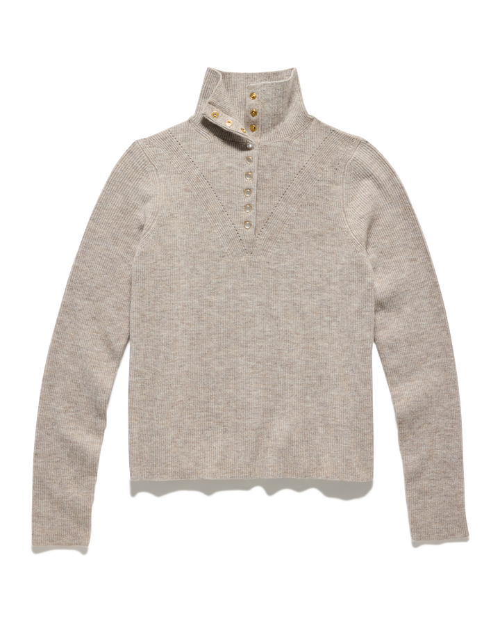 CASTLEBERRY TAUPE HEATHER SWEATER