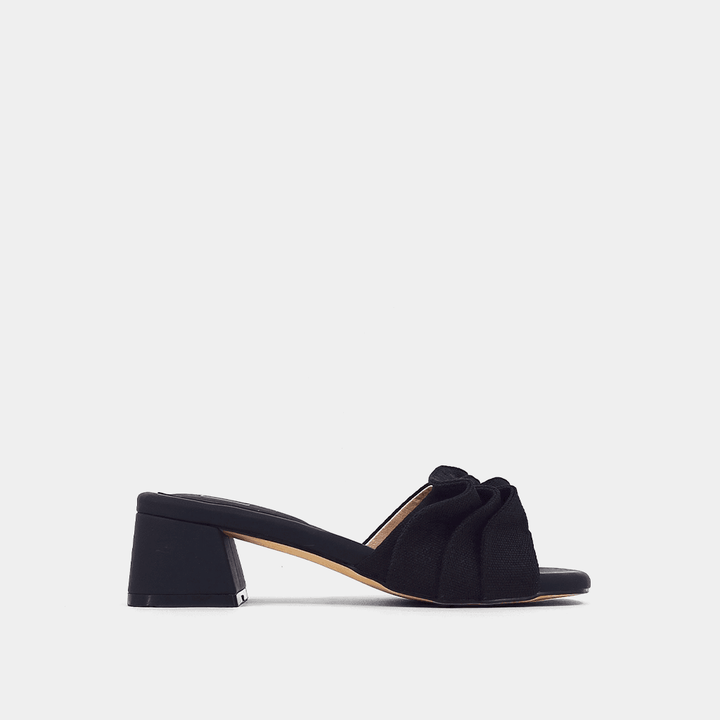 BLACK FRANCES BLOCK HEEL