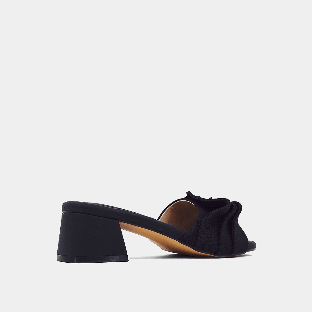 BLACK FRANCES BLOCK HEEL