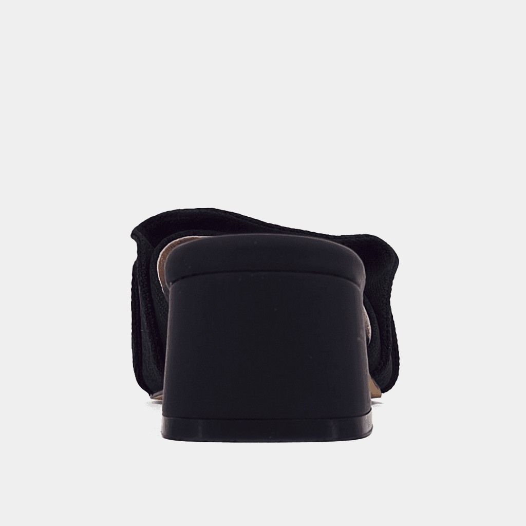 BLACK FRANCES BLOCK HEEL