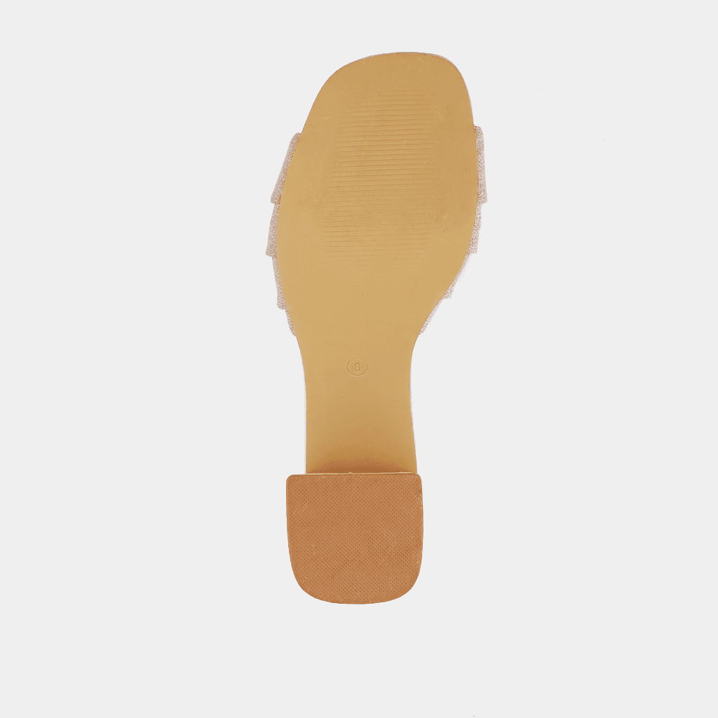 NATURAL FRANCES BLOCK HEEL