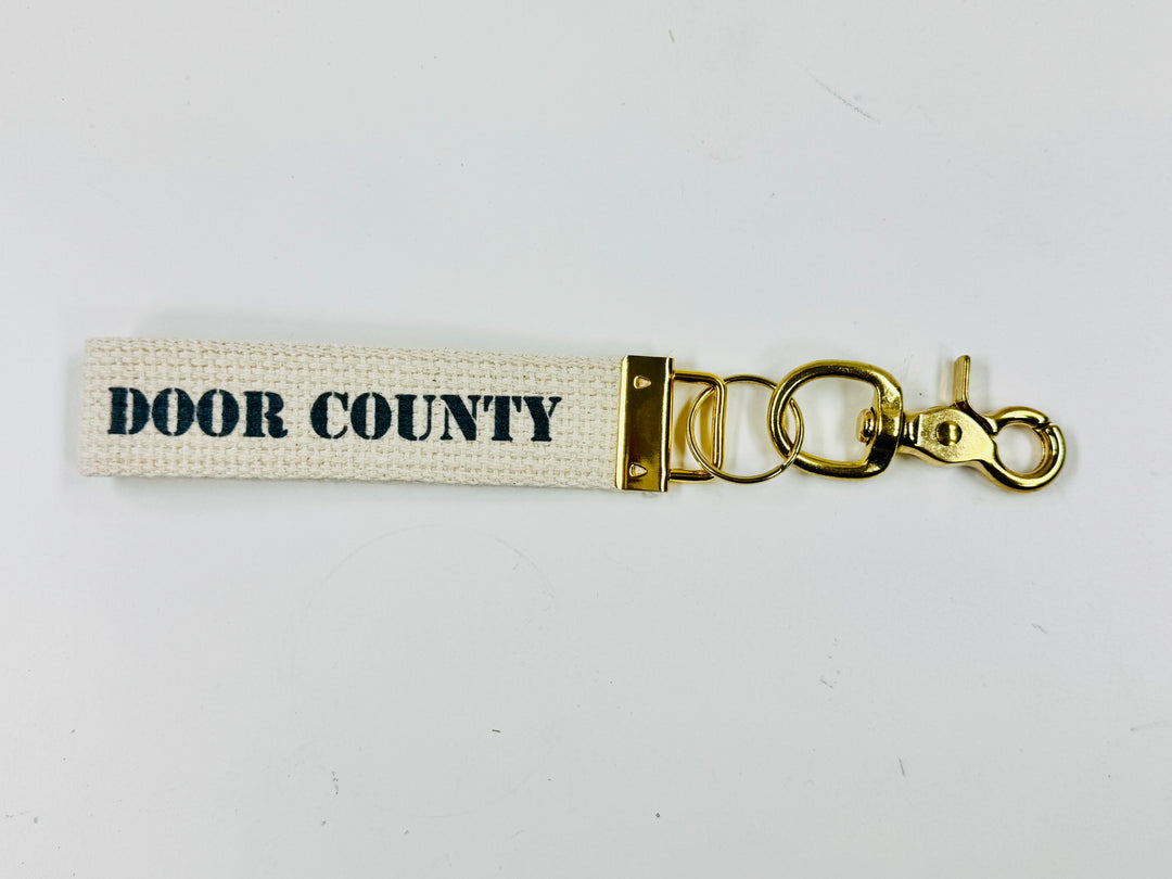 DOOR COUNTY ANCHOR KEYCHAIN