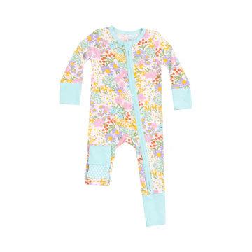 AMELIA FLORAL 2 WAY ZIPPER ROMPER