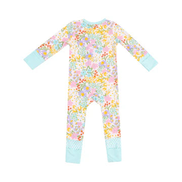 AMELIA FLORAL 2 WAY ZIPPER ROMPER