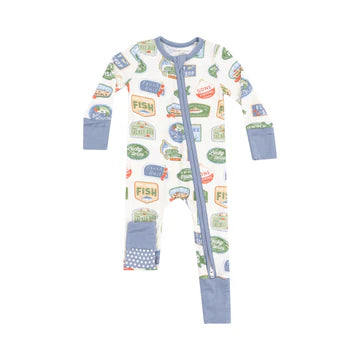 BAIT SHOP SIGNAGE 2 WAY ZIPPER ROMPER