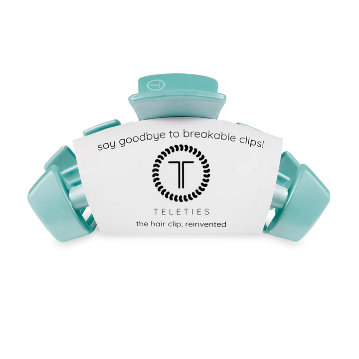 Totally Turquoise Medium Classic Hair Clip