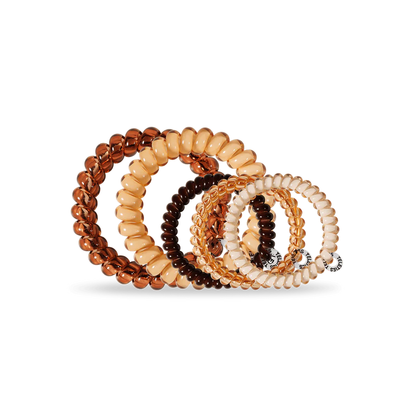 Anything But Basic Spiral Hair Tie Mix Pack