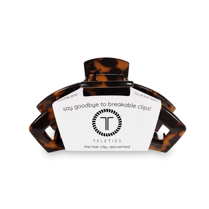 Tortoise Medium Open Hair Clip