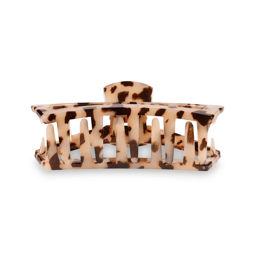 Blond Tortoise Medium Open Hair Clip