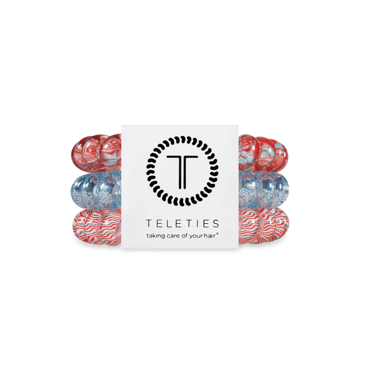 FREEDOM TO SPARKLE LARGE HAIR TIES