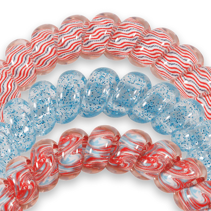FREEDOM TO SPARKLE LARGE HAIR TIES