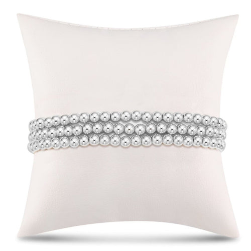 CLASSIC STERLING STACK- 4MM