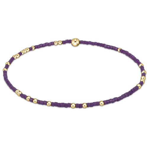 EXTENDS-PURPLE HOPE UNWRITTEN BRACELET