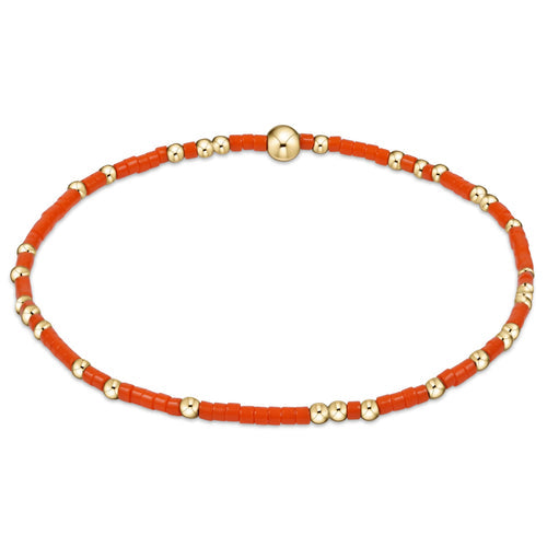 ORANGE HOPE UNWRITTEN BRACELET