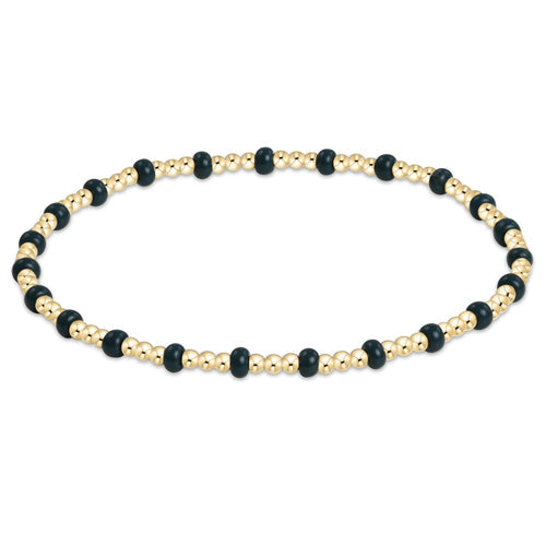 DARK GREEN GAMEDAY HOPE GOLD SINCERITY BRACELET