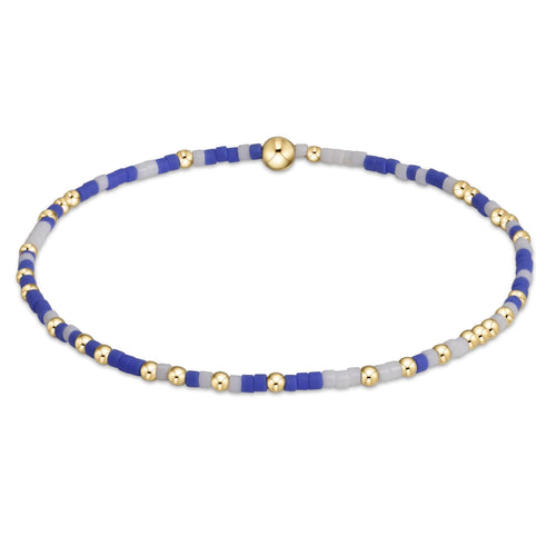 BLUE-WHITE HOPE UNWRITTEN BRACELET