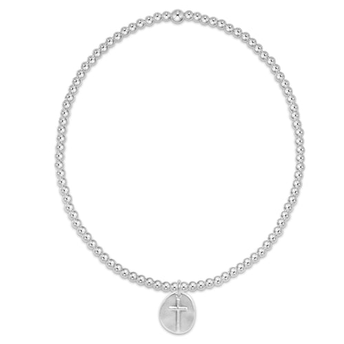 SMALL STERLING INSPIRE 2MM BEAD BRACELET